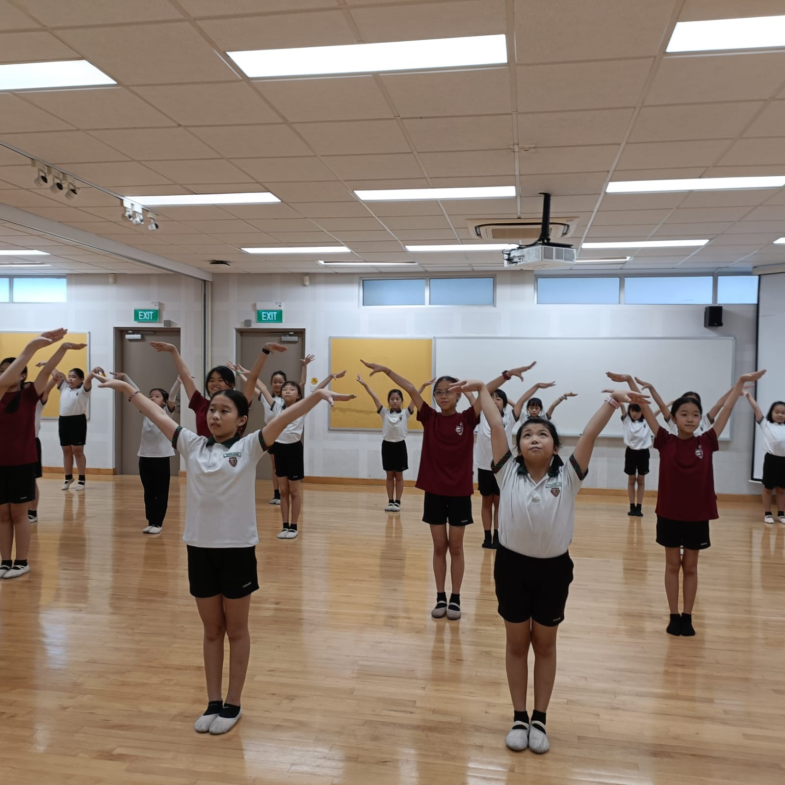 dancers practising their moves with confidence and grace
