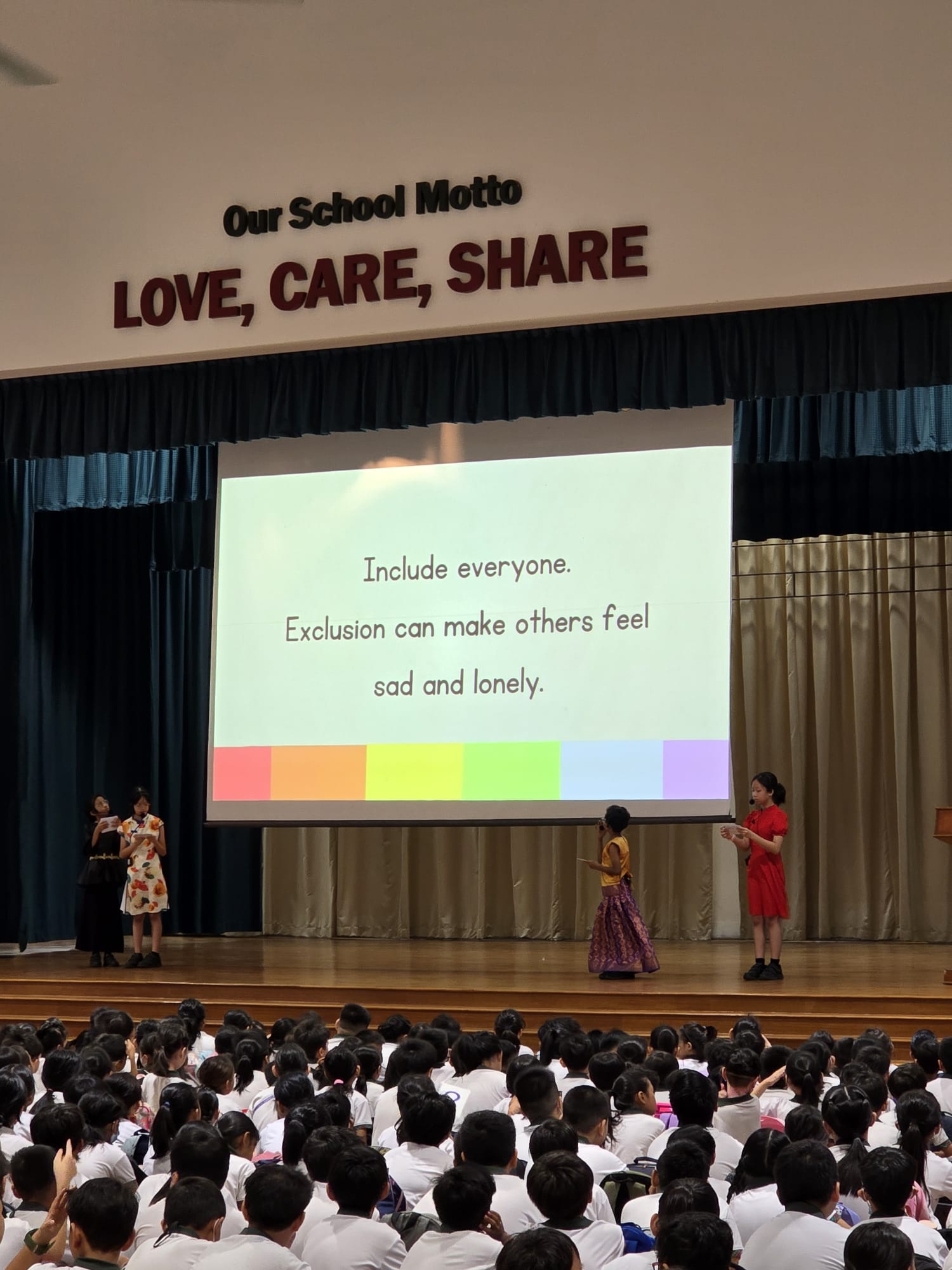 2024 Racial Harmony Day Assembly Skit by Drama Club